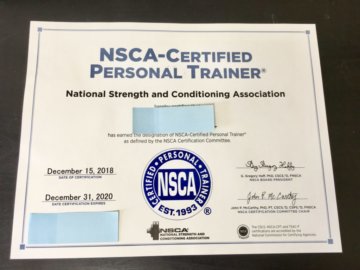NSCA資格