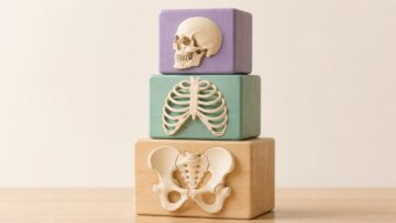 骨盤、胸郭、頭部の位置関係が大事(ダイエット専門曙橋パーソナルトレーニング ジム)の画像
